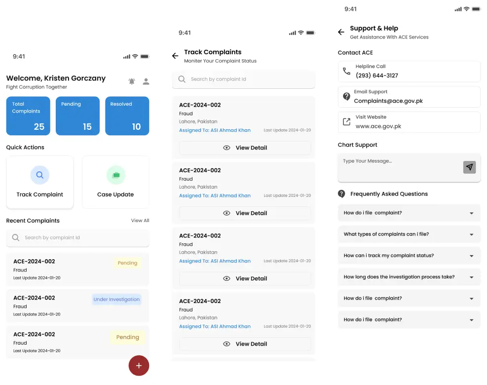 Android Mobile Solution for Complaint Mgmt Solutions Internal